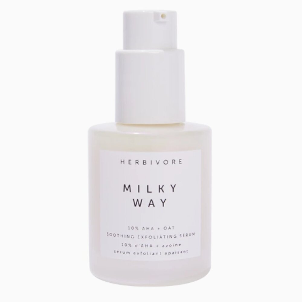 Milky Way 10% AHA + Oat Soothing Exfoliating Serum by Herbivore Botanicals